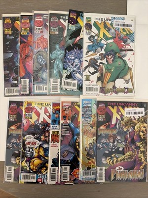 Uncanny X-Men Comic Lot (25+ Books) #320 360+ High-Grade VF Run + Duplicates