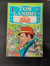 Tom Landry and the Dallas Cowboys 1973 Spire Comic Book Rare Vintage NFL