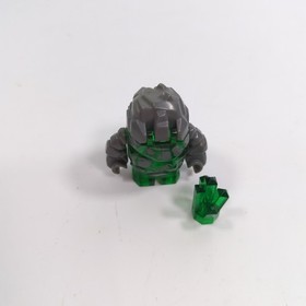 LEGO Power Miners 8957 Rock Monster Boulderax (Trans-Green) Minifigure With Rock