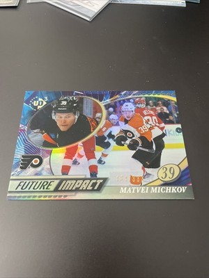 MATVEI MICHKOV 2024-25 UPPER DECK EXTENDED SERIES FUTURE IMPACT #UD3-8 GOLD /333