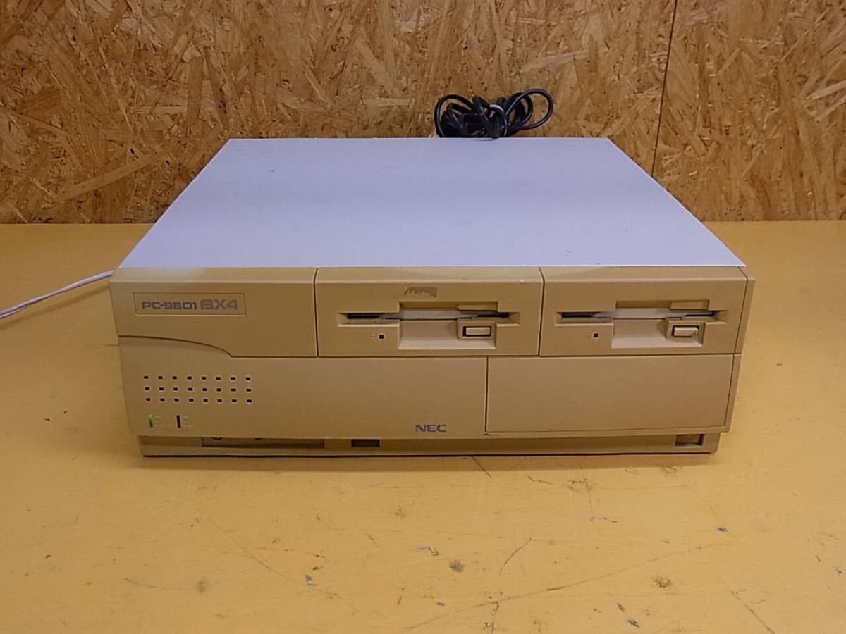 NEC PC-9801BX4/U2 Vintage Desktop PC 486DX 66MHz 3.6MB RAM Tested