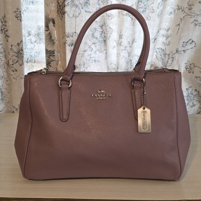 COACH SURREY LIGHT PURPLE/PLUM SATCHEL HANDBAG