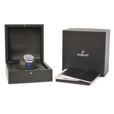 HUBLOT Big Bang Unico Titanium Blue 421.NX.5170.RX Completely serviced Fly 7