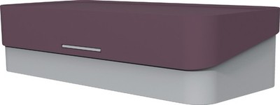 helit Mobiler Schreibtisch-Organizer rot