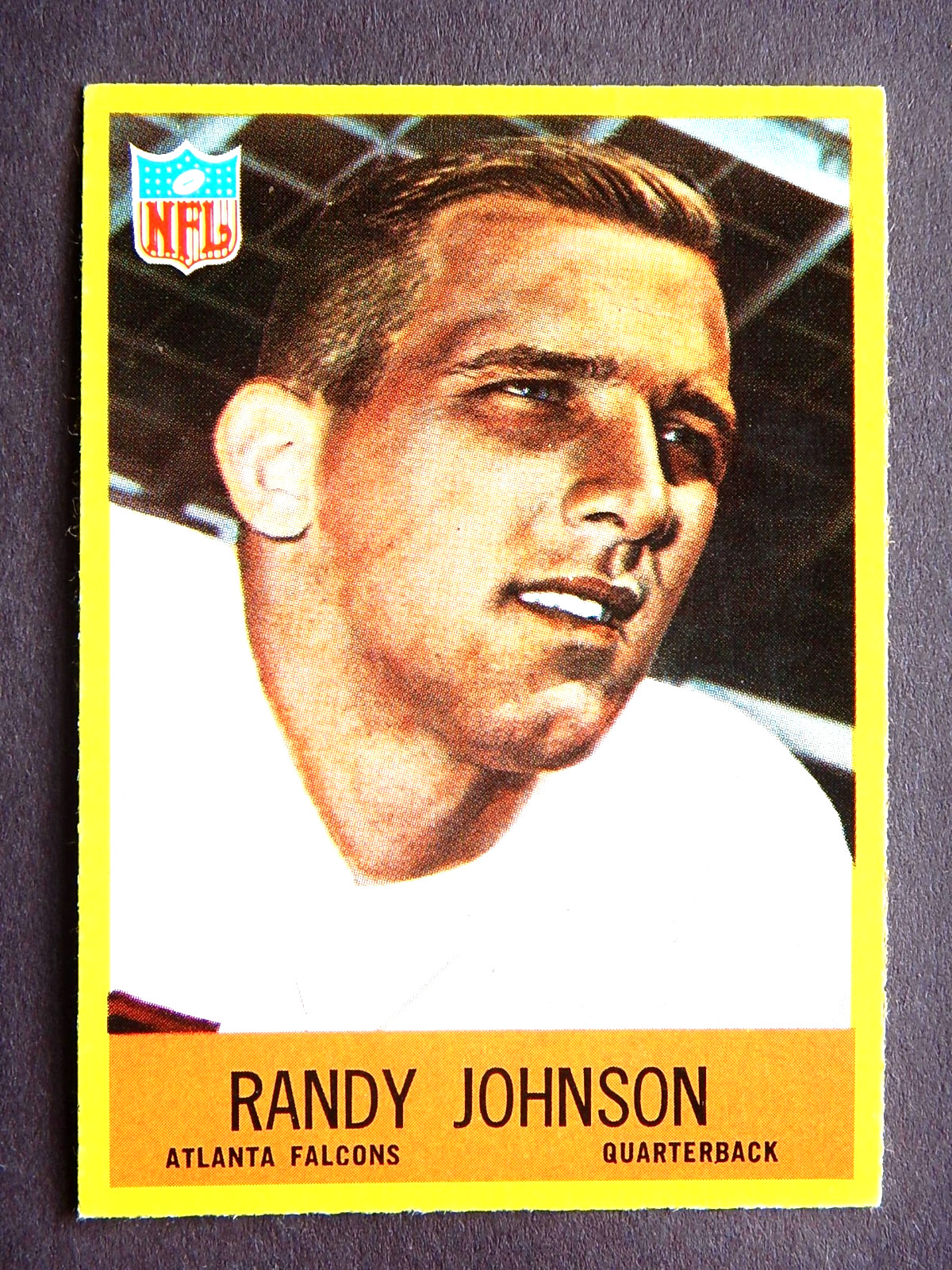 Randy Johnson #4 Football Cards 1967 Philadelphia trading card — raw and PSA graded price guide