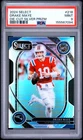 2024 PANINI SELECT DIE-CUT SILVER PRIZM #218 DRAKE MAYE ROOKIE RC PSA 9