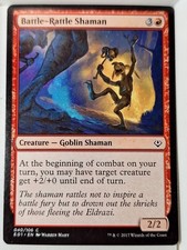 Battle-Rattle Shaman - Archenemy: Nicol Bolas - Magic the Gathering MTG Nice!