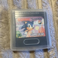 Sonic the Hedgehog 1 Sega Game Gear Cartridge with case Authentic -