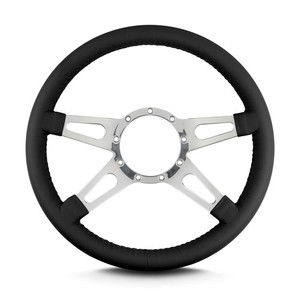 レカラ MK9 ネイビー系レザーステアリング 36.5パイ ポリッシュスポーク Lecarra Steering Wheel | eBay