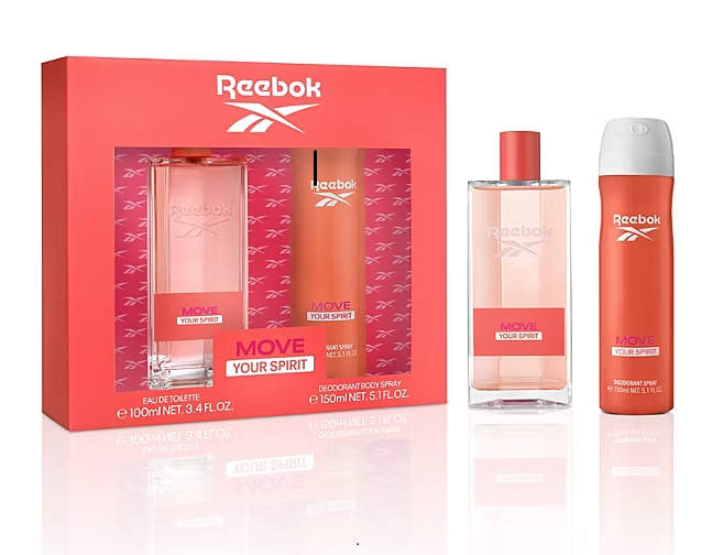 Reebok Move Your Spirit Women Gift Set 100Ml Eau De Toilette + 150Ml Body Spray - Image 3