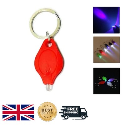 Superhelle Mini Schlüsselanhänger Taschenlampe mit UV-Licht - Ideal für Jagd & Camping