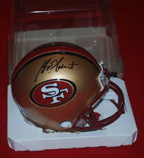 GARRISON HEARST San Francisco 49ers signed TB VSR4 Mini Helmet Beckett WR21569