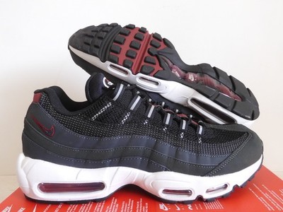 Nike Air Max 95 Essential Anthracite-Black-Team Red Sz 11.5 [DQ3982-001]