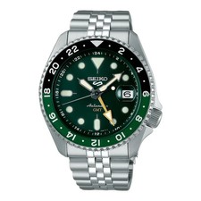 Seiko 5 Sports SSK035K1 SKX Series Automatic GMT Sprite Green Dial Stainless