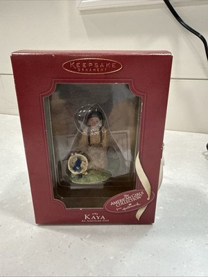 VTG Hallmark Plesant Co.-American Girl Collection ''KAYA'' Christmas Ornament NIB