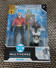 McFarlane DC Multiverse Gold Label Aquaman Flashpoint 2023 7" Action Figure New