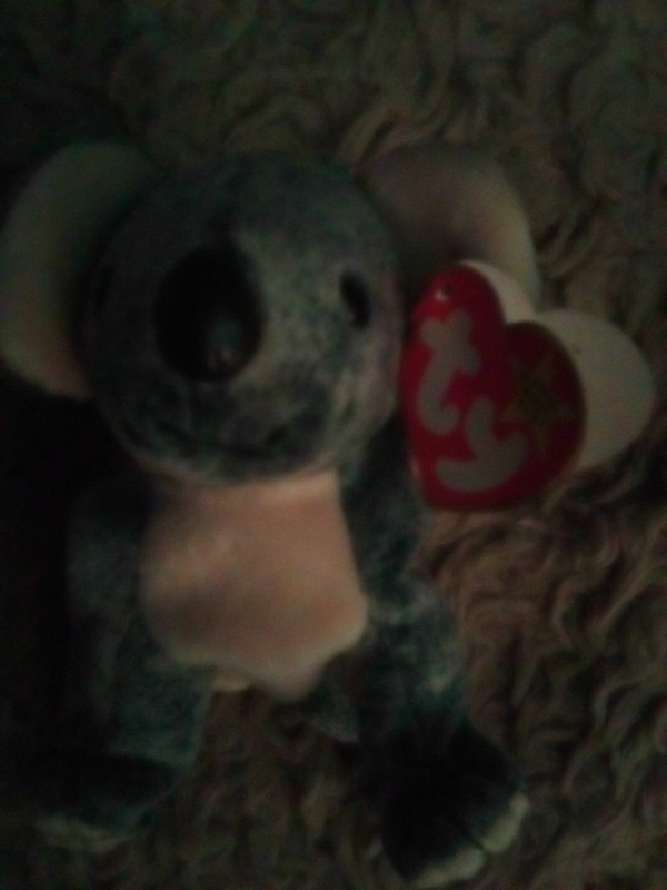Ty Beanie Babies Plush Lot of 3 Beanbag Toys Koala & 2 Bears Heart Tags