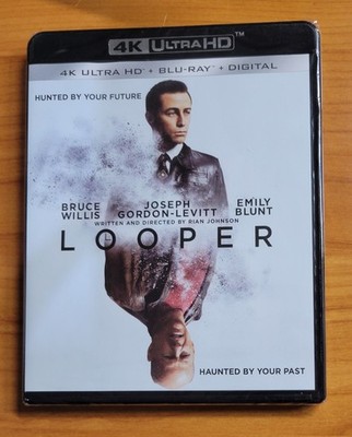 Looper (2012)   4K Ultra HD + Blu-ray + Digital   Brand New Sealed