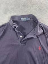 Polo By Ralph Lauren Polo Shirt Mens XL Blue 100 Cotton Short Sleeve Casual