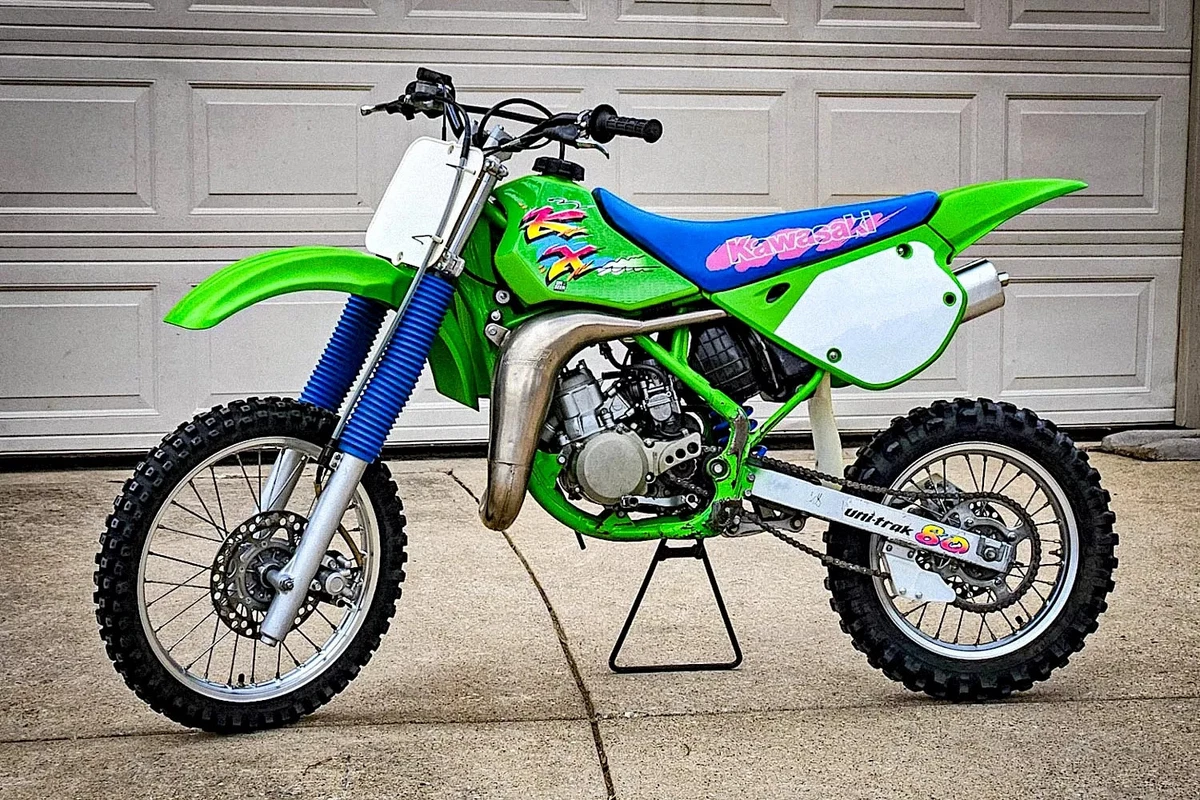 1993 Kawasaki KX80 Is a Pint-Sized Knockout