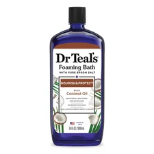 Dr Teal's Nourish & Protect Foaming Bubble Bath with Epsom Salt & Coconut Oil, 3