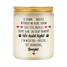 Dog Memorial Gifts for Loss of Dog Sympathy Candle Pet Memorial Gifts for Los...