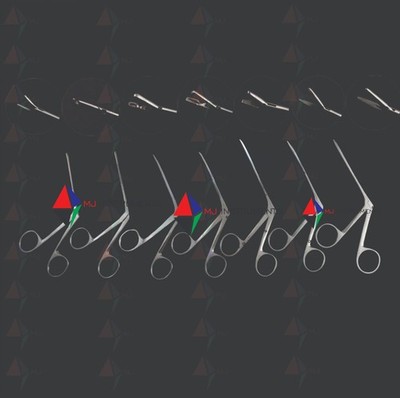 Micro Ear Forceps Set of 07 Pieces Tympanoplasty & ENT Instruments