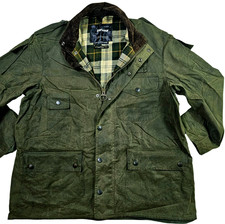 *HOT VTG Mens BARBOUR A550 COWAN COMMANDO PAR...