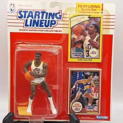1990 KARL MALONE & DAVID ROBINSON Starting Lineup Rookie Year