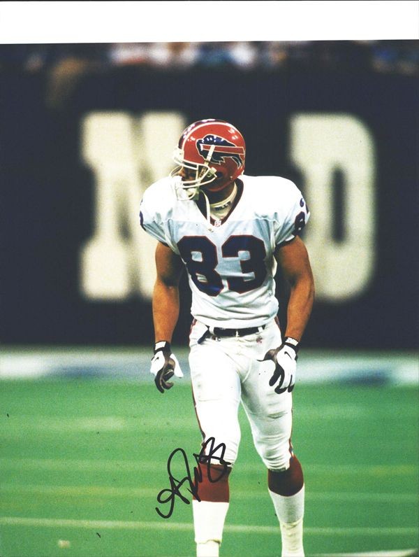 Andre Reed Buffalo Bills authentic signed nfl 11x14 photo |CERT Autograph 1325a1