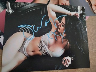 Saraya Signed 8x10 Paige 8x10 Wwe Wwf