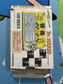 Dr. Mario 1990 Nintendo Famicom CIB W/ Box + Manual Japan Import