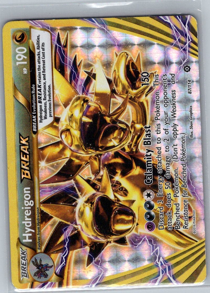Hydreigon BREAK 87/114 XY - Steam Siege - Pokemon Card - LP