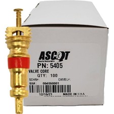 Schrader 5405v High Temp 200psi Tire Valve Stem Core Pack Of 100 Schrader 5405v High Temp 200psi Tire Valve Stem Core Pack Of 100