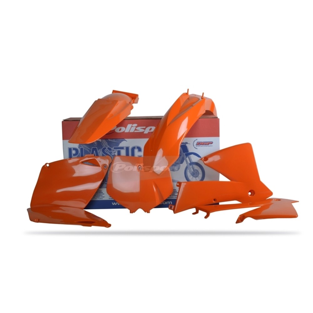 Kit Plastic POLISPORT KTM Colour Genuine Original for Moto Spares