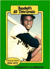 1987 Hygrade Baseball's All-Time Greats - Roberto Clemente