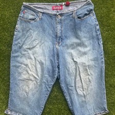 Vintage Zana Di Jean Capris Y2K Style - Light Wash Denim