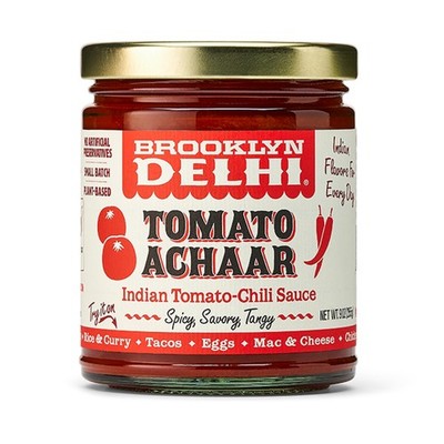 Brooklyn Delhi Tomato Achaar - 9 Ounces - Savory, Spicy, 9 Ounce (Pack of 1) 