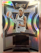 Dijonai Carrington Panini 2025 WNBA Select Selective Swatches Prizm SW-DC