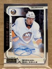 2018-19 Michael Dal Colle O-Pee-Chee Platinum Autograph Rookie Card #R-MD