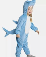 Hyde EEK Toddler Plush Shark Halloween Costume Jumpsuit 2T-3T