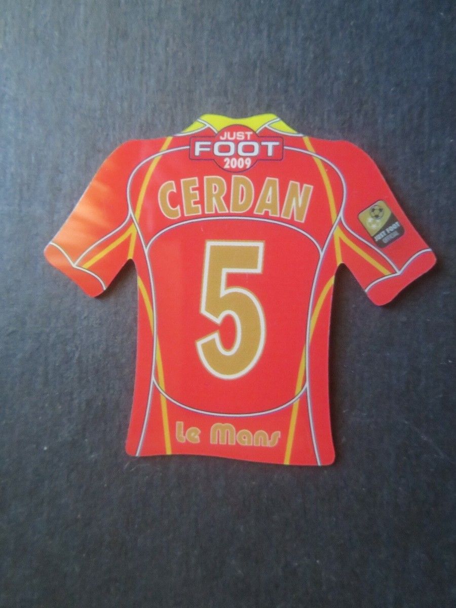 Lot D'aimants Just Foot 2009 - Équipe Du Mans (Ligue 1) - Pour Collectionneurs