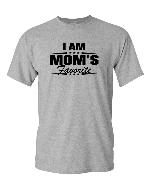 I'm Mom's Favorite T-shirt Graphic Tee Humor T Shirt | eBay