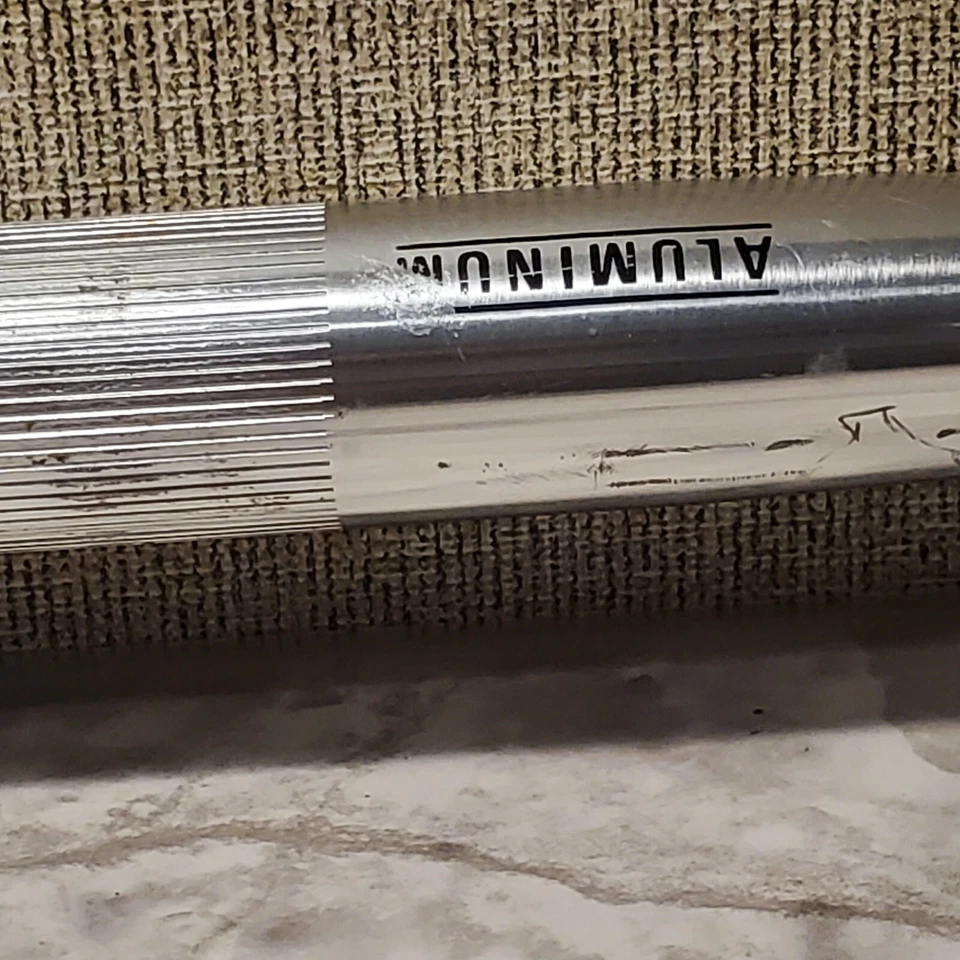 复古 HL 铝制 MTB 车把平杆 MTB-AL-110PP W:580 97.11 银色 — 第 2/4 张图片