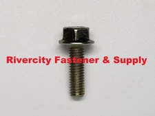 (200) M6-1.0x20 Hex Flange Bolts Grade 10.9  ZY M6x1.0 x 20 Screws 6mm x 20mm