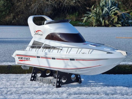 RC Boat Salina Yacht Heng Long High Speed Racing Boat Remote Control Gift 2.4 UK - Picture 10 of 24