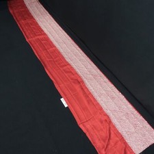 KK1399B8 Silk Kimono Fabric Vintage Shibori 76.8x12.6in 195x32cm