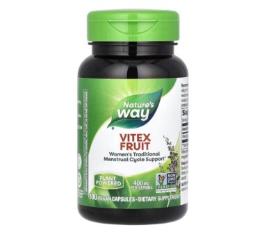 Nature's Way, Vitex Fruit, 400 mg, 100 Vegan Capsules