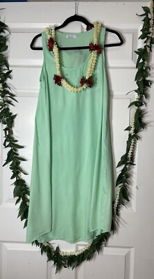 Ava Sky Fighting Eel Women's Maxi Tunic Dress Hawaii Small | eBay