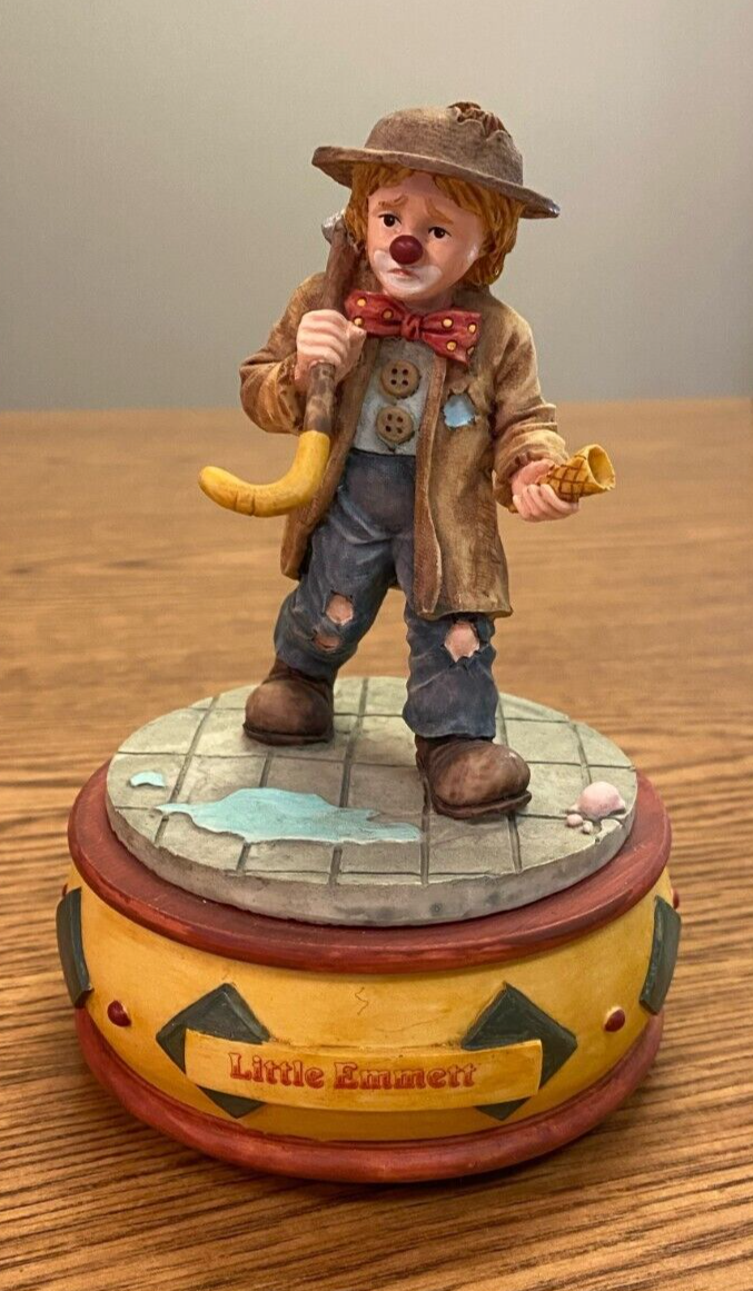 Emmett Kelly Musical Figurine eBay